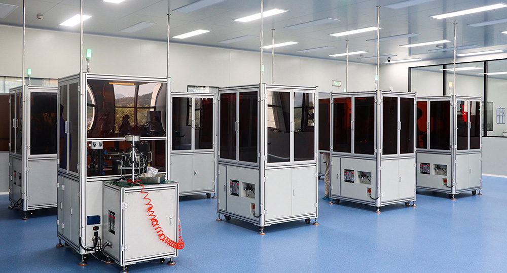 自动粒子选别线